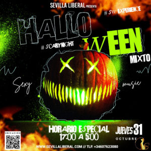 HALLOWEEN MIXTO – JUEVES 31 OCTUBRE (VÍSPERA FESTIVO)