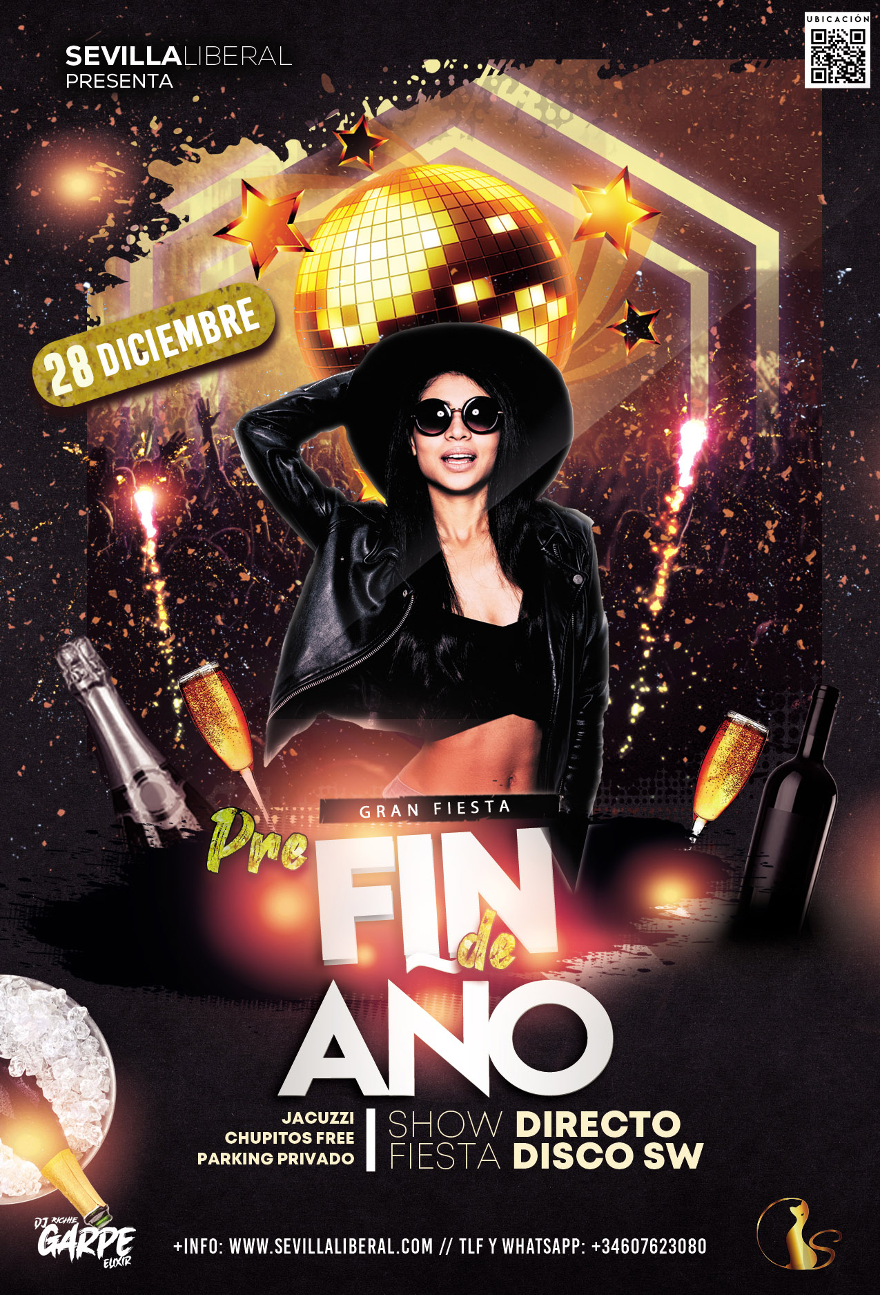 FIESTA PRE-FIN DE AÑO- SÁBADO 28 DICIEMBRE