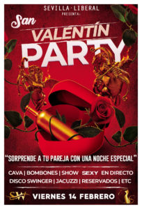 NOCHE DE SAN VALENTÍN- VIERNES 14 FEBRERO