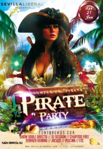 PIRATE PARTY: AL ABORDAJE!! (CUMPLE DE NUESTRO QUERIDO PIRATA)- SÁBADO 21 JUNIO