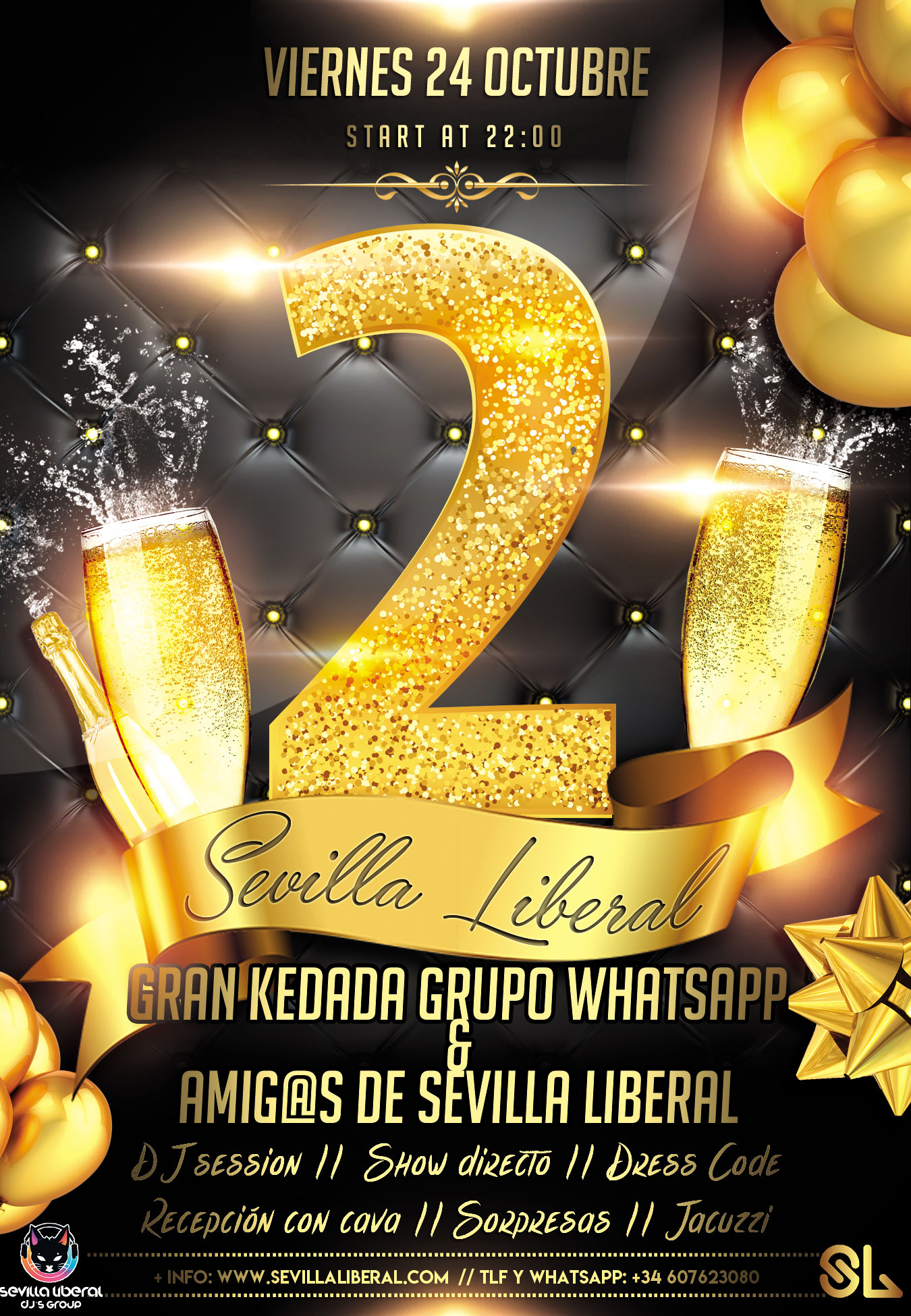 En este momento estás viendo 2ª GRAN KEDADA GRUPO WHATSAPP & AMIG@S DE SEVILLA LIBERAL- VIERNES 24 OCTUBRE