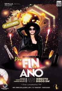 PRE-FIN DE AÑO by SEVILLA LIBERAL- SÁBADO 27 DICIEMBRE