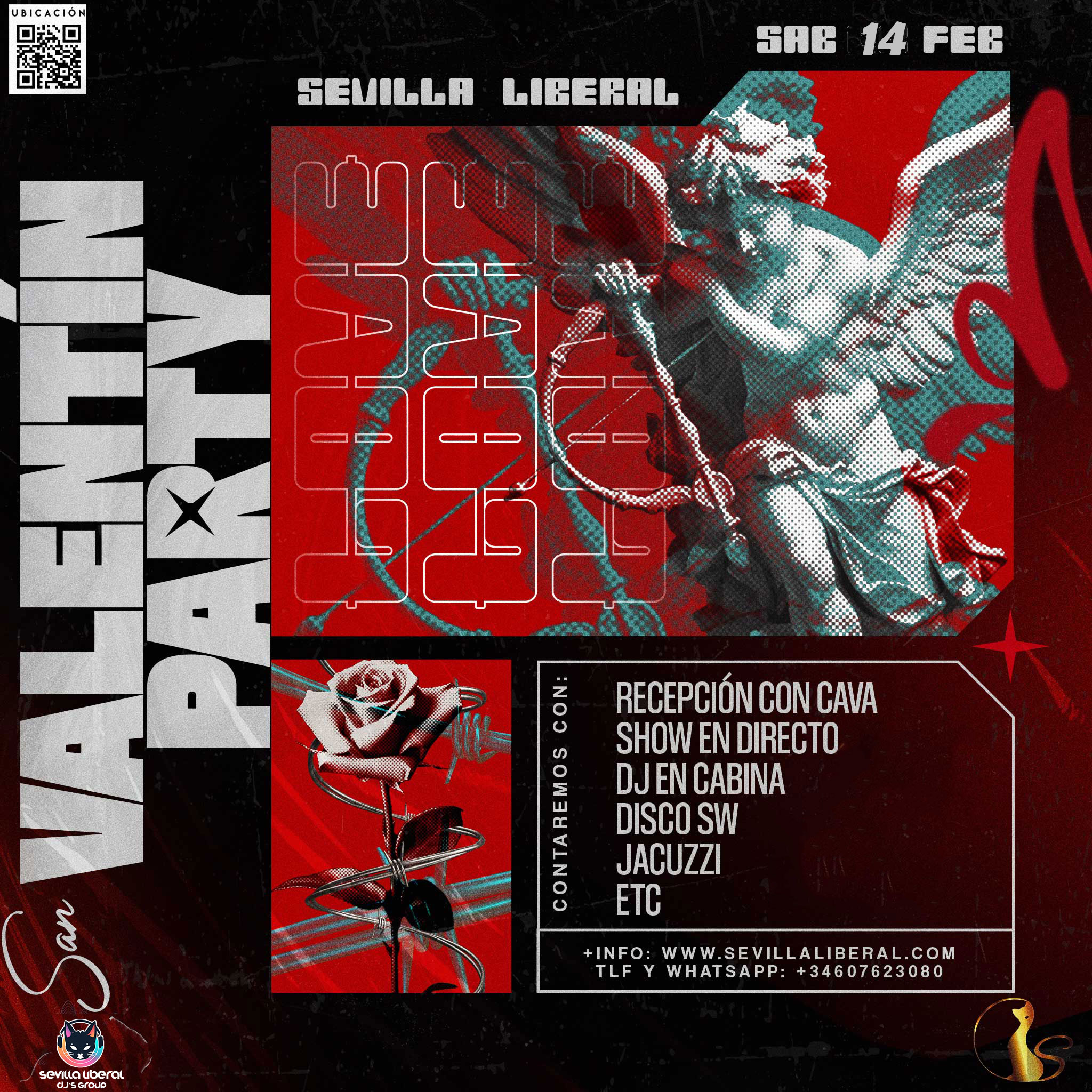 Lee más sobre el artículo GRAN FIESTA DE SAN VALENTÍN 2026- SÁBADO 14 FEBRERO