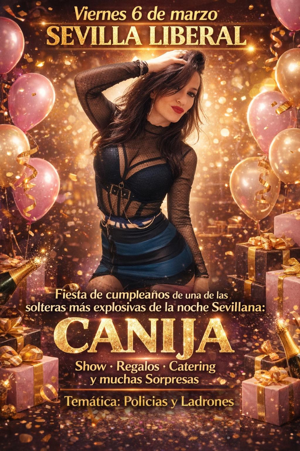 Lee más sobre el artículo GRAN FIESTA DE CUMPLEAÑOS DE “LA CANIJA”- VIERNES 6 MARZO