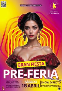 GRAN FIESTA PRE-FERIA + KEDADA COMUNIDAD LIBERSUR- SÁBADO 18 ABRIL
