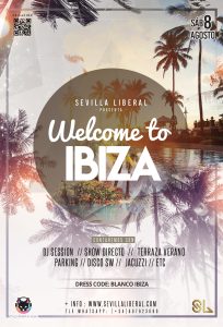 Lee más sobre el artículo WELCOME TO IBIZA!!- SÁBADO 8 AGOSTO
