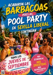 TODOS LOS JUEVES DE SEPTIEMBRE…POOL PARTY by SEVILLA LIBERAL