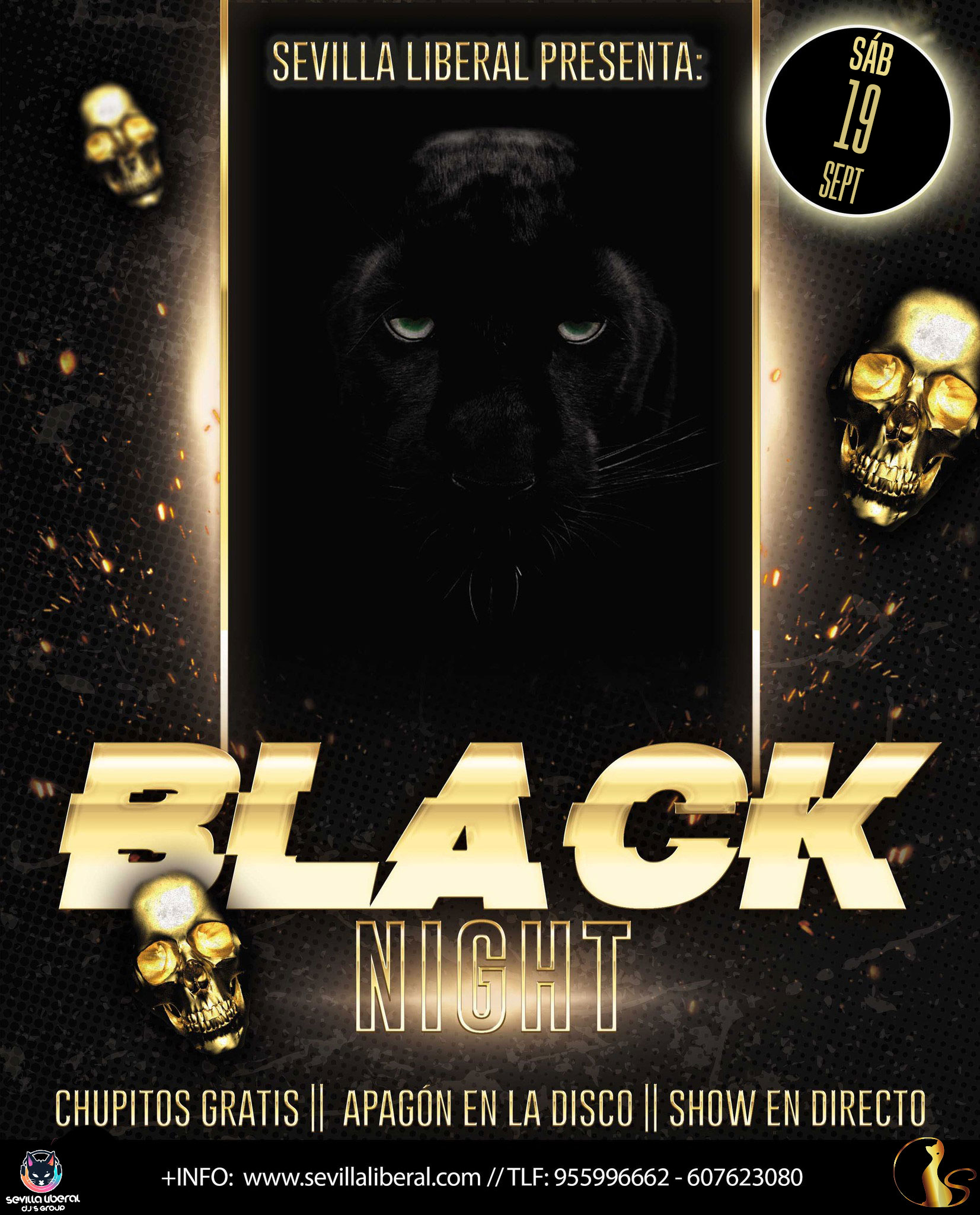 En este momento estás viendo BLACK NIGHT…LA NOCHE MÁS OSCURA- SÁBADO 19 SEPTIEMBRE